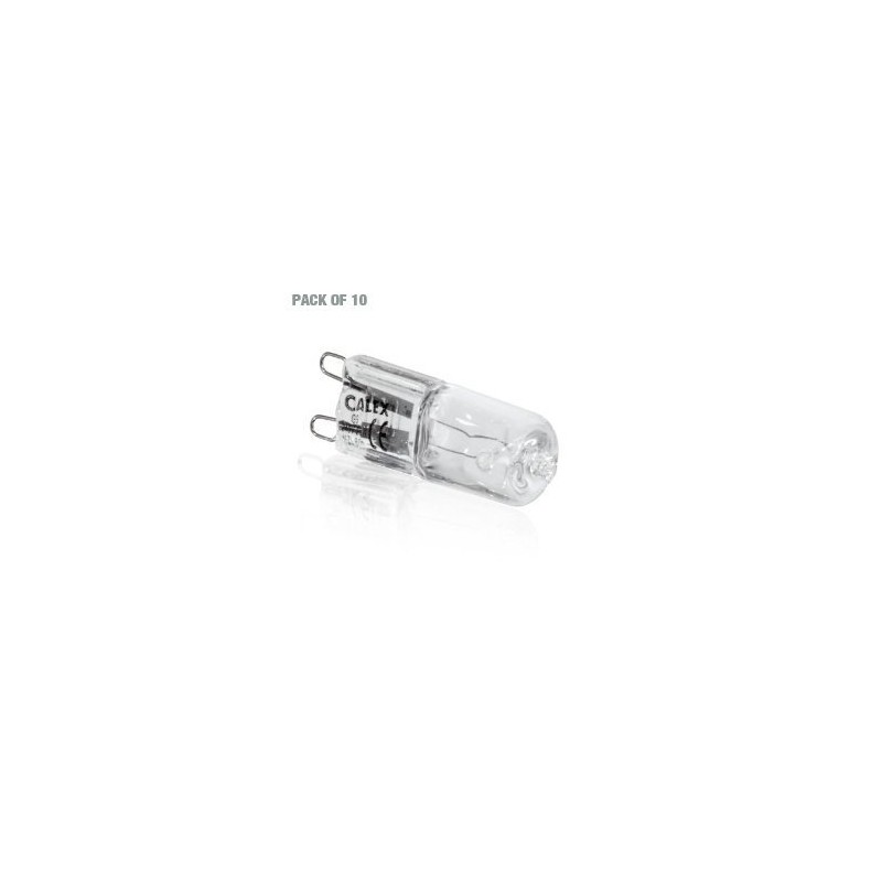 G9 halogen capsule bulb 40W clear