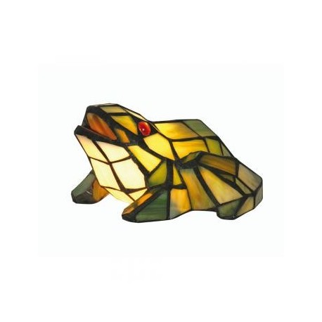 Tiffany frog sales accent lamp