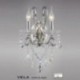 Inspired Diyas Vela crystal and chrome double wall light IL31362