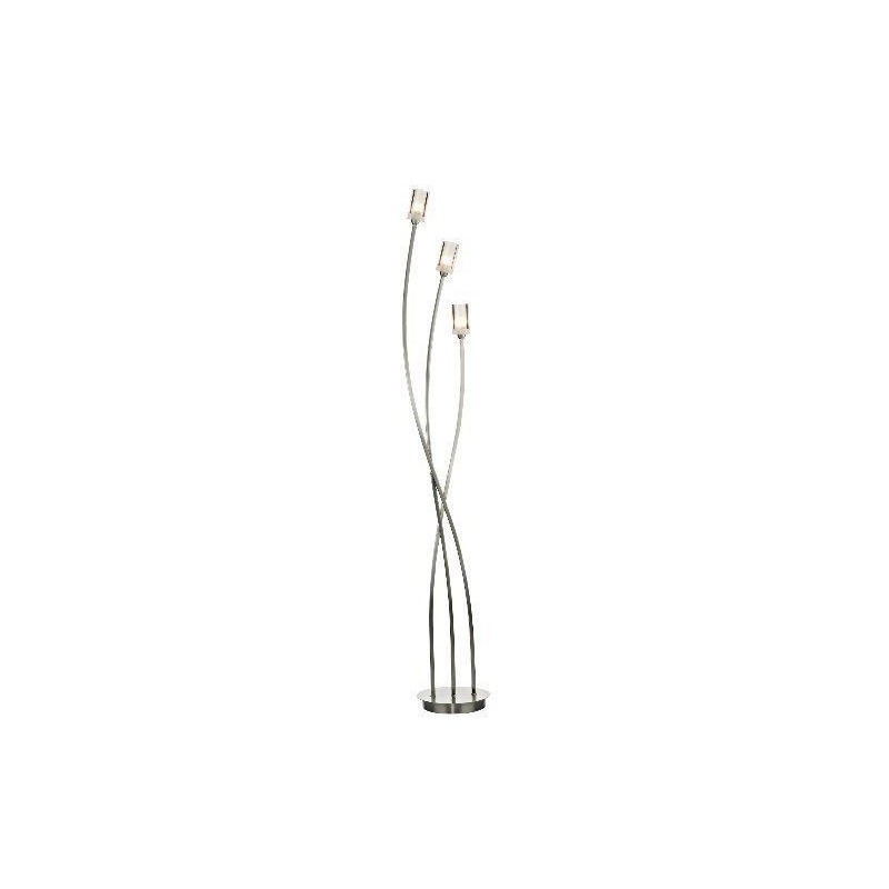 Satin chrome floor on sale lamp