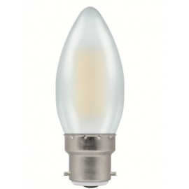 5W filament pearl B22 LED candle bulb