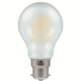 7.5W GLS filament pearl B22 LED bulb