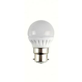 4W frosted B22 LED golf ball bulb