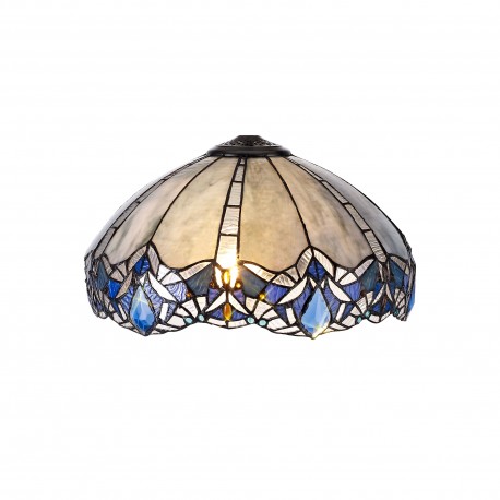 Jewel Tiffany Non Electric pendant shade only