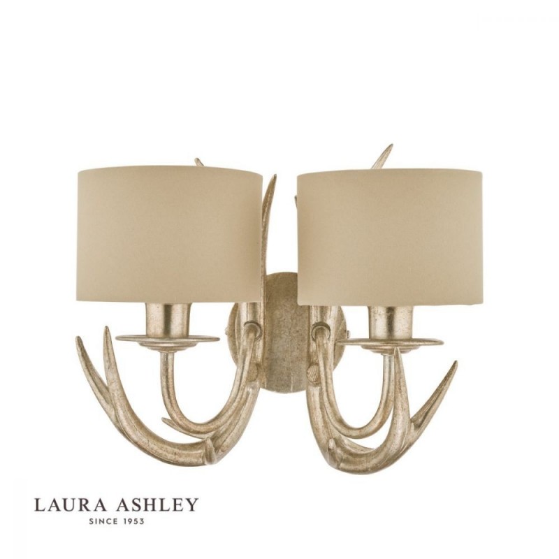 Mulroy Antler Double Wall Light Complete Beardsmore Lighting - Antler Wall Light Uk Mulroy Antler Double Wall Light Complete Beardsmore Lighting - Antler Wall Light Uk
