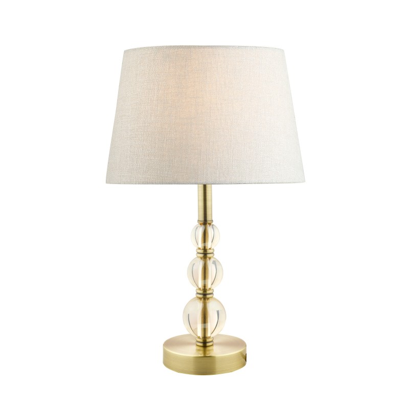 Selby Antique Brass Table Lamp Base, Antique Brass Table Lamp Base