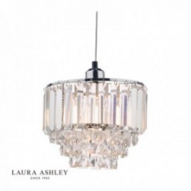 Vienna Crystal & Polished Chrome Easy-Fit Pendant Shade